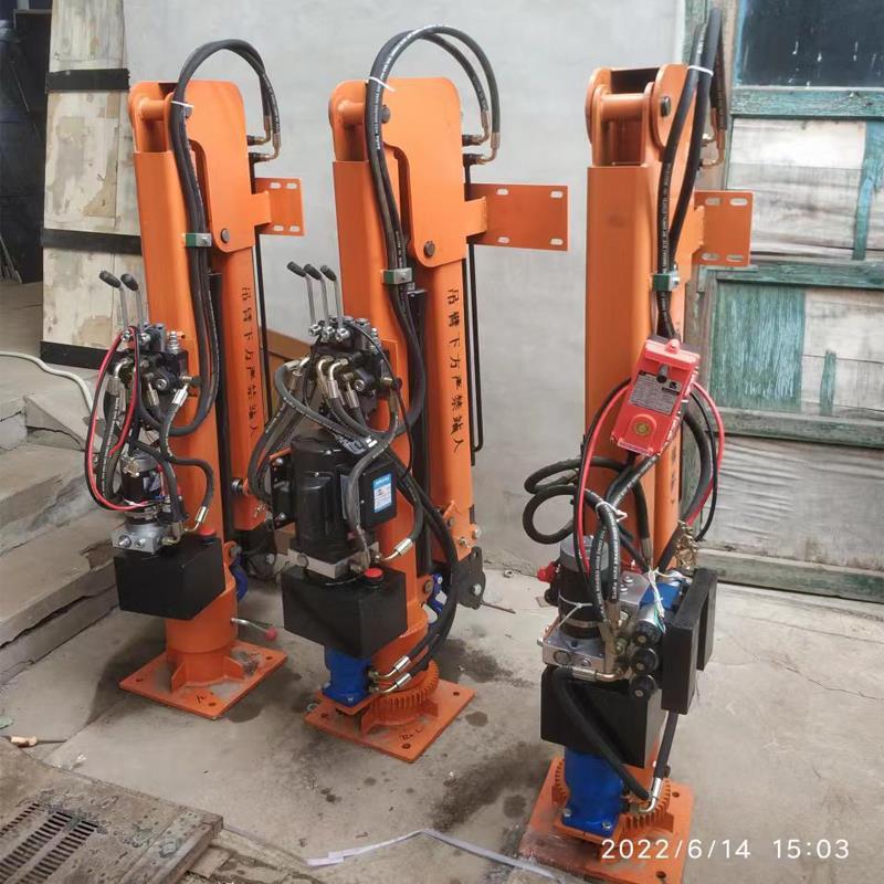 锦江区重汽蓝牌随车吊 3.2吨 国六动力强 液压驱动 农用自卸起重机